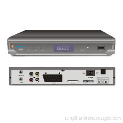 DVB with Auto/Manual Channel Search and Supports EPG